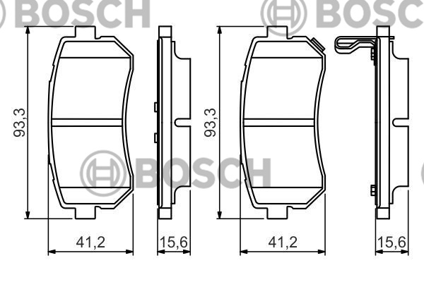Hyundai I20 Arka Fren Balata Ix OEM 583021JA31 Hyundai I20 Arka Fren Balata Ix OEM 583021JA31
