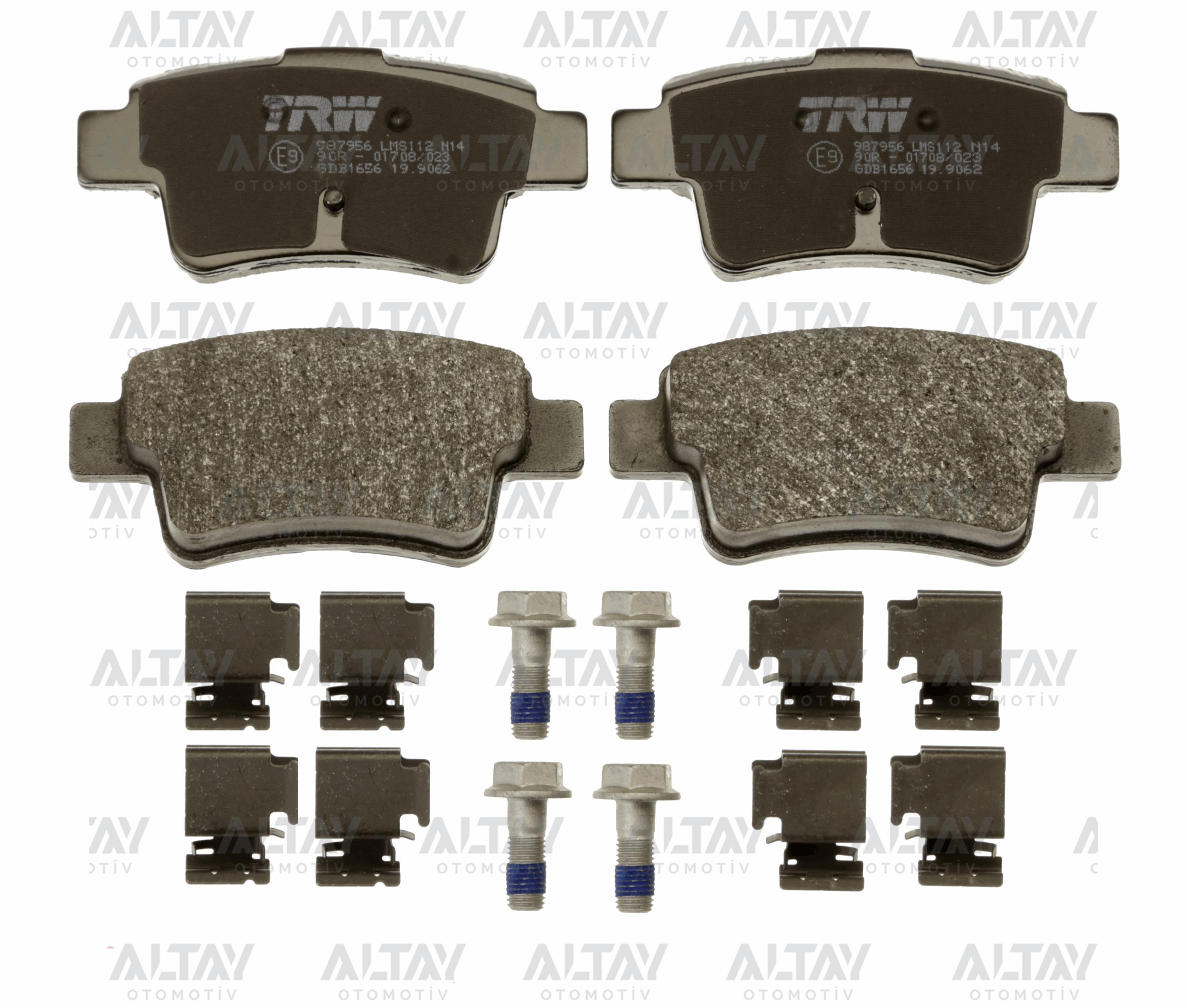 Fiat Punto Arka Fren Balata OEM 77363959