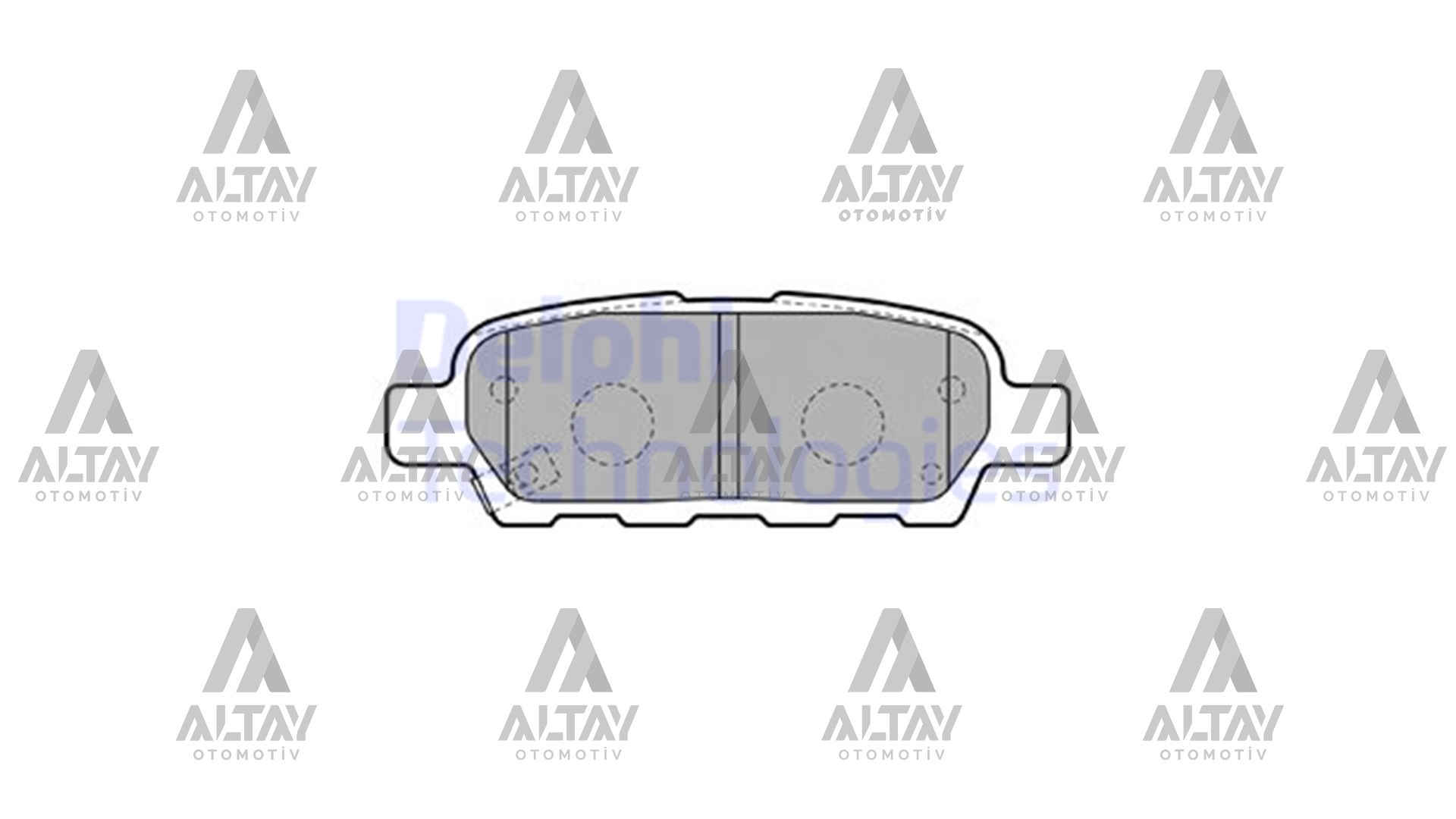 Nissan Qashqai Arka Fren Balata OEM 440608H385 Nissan Qashqai Arka Fren Balata OEM 440608H385