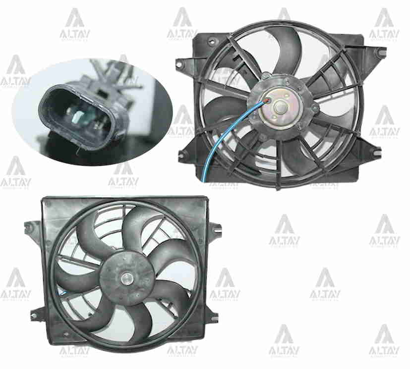 Hyundai Accent Radyatör Fan ve Motoru 1995-2000 Fan Klima OEM 97730-22080 Hyundai Accent Radyatör Fan ve Motoru 1995-2000 Fan Klima OEM 97730-22080