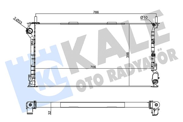 Ford Connect Su Radyatörü 2002-2013 Radyator Su . Tdcı Mekanık Sıra Al+pl Ford Connect Su Radyatörü 2002-2013 Radyator Su . Tdcı Mekanık Sıra Al+pl