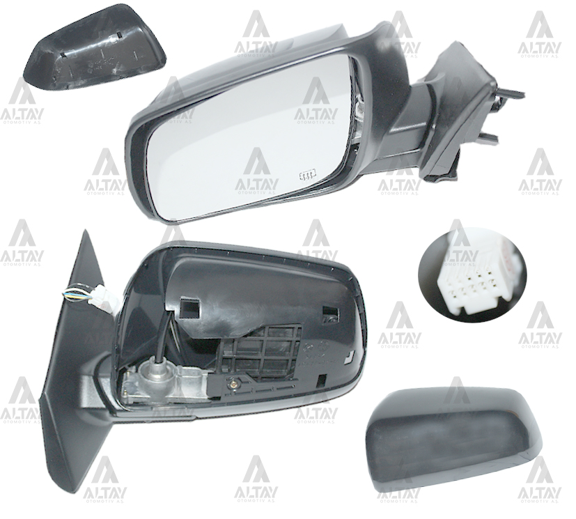 Mitsubishi Lancer Sol Dış Dikiz Aynası 2008-2014 Ayna Dış Elektrikli Isıtmalı Sol OEM 7632A509 Mitsubishi Lancer Sol Dış Dikiz Aynası 2008-2014 Ayna Dış Elektrikli Isıtmalı Sol OEM 7632A509