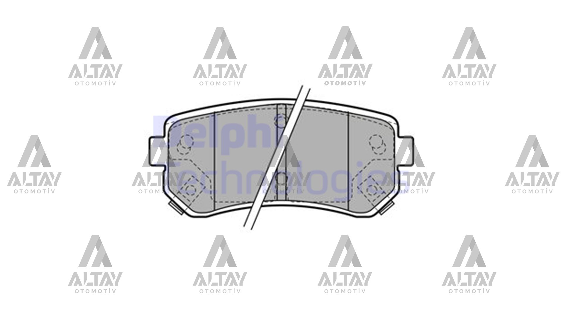 Hyundai Accent Arka Fren Balata Era OEM 58302-0ZA00 Hyundai Accent Arka Fren Balata Era OEM 58302-0ZA00
