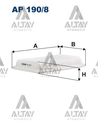 Suzuki Swift Hava Fıltresı OEM 13780-69L00