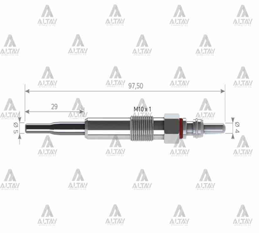 Volkswagen Caddy Kızdırma Bujisi OEM N10591603
