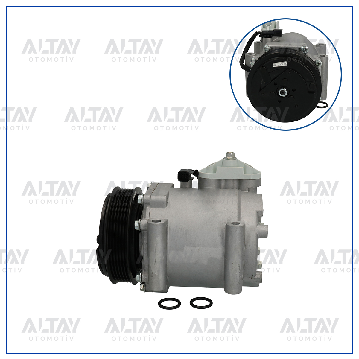 Ford Fiesta Klima Kompresörü 2008-2013 Komresoru 14hdı-16hdı OEM 8V5119D629DF