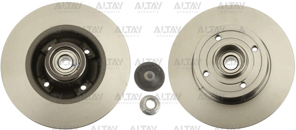 Renault Clio Arka Fren Diski Iı OEM 7701207823