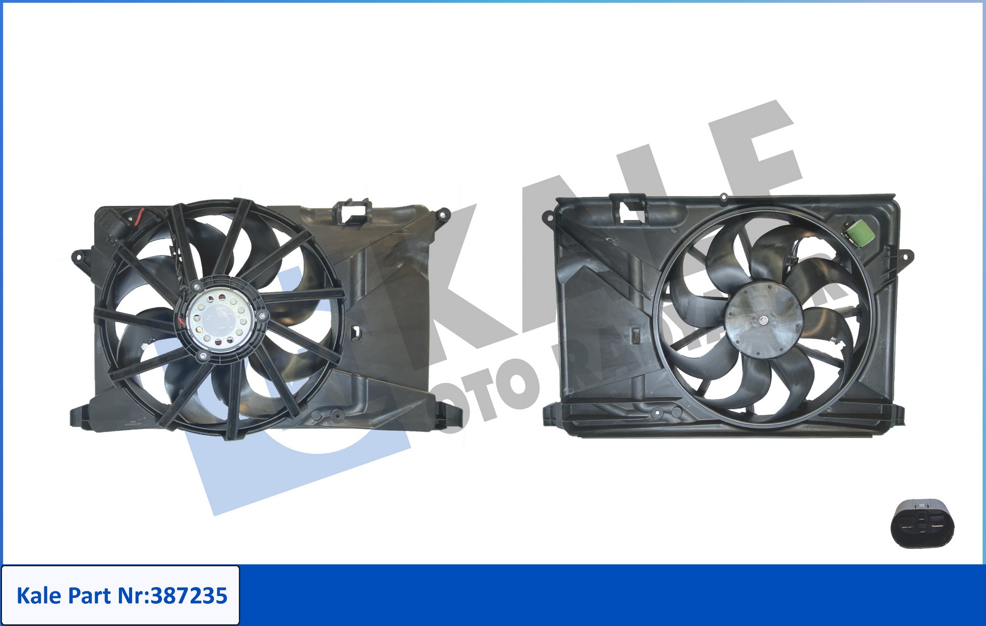 Opel Mokka Radyatör Fan ve Motoru Fan Opel Mokka Radyatör Fan ve Motoru Fan