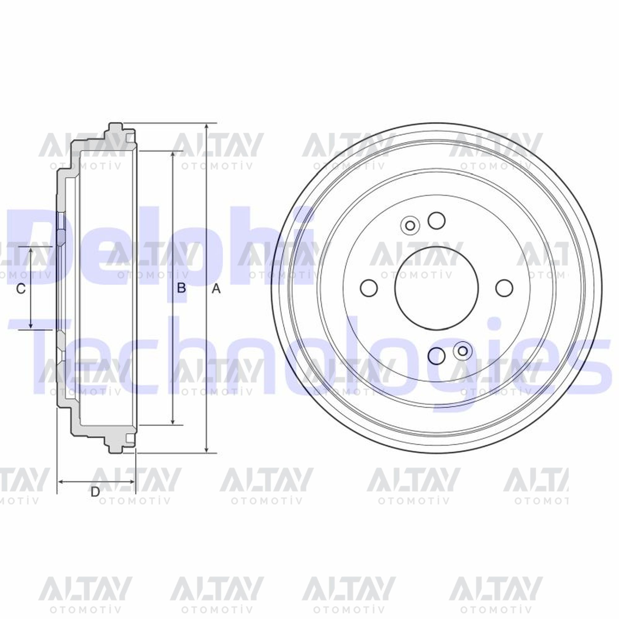 Hyundai Accent Arka Fren Kampanası Era OEM 58411-1G000