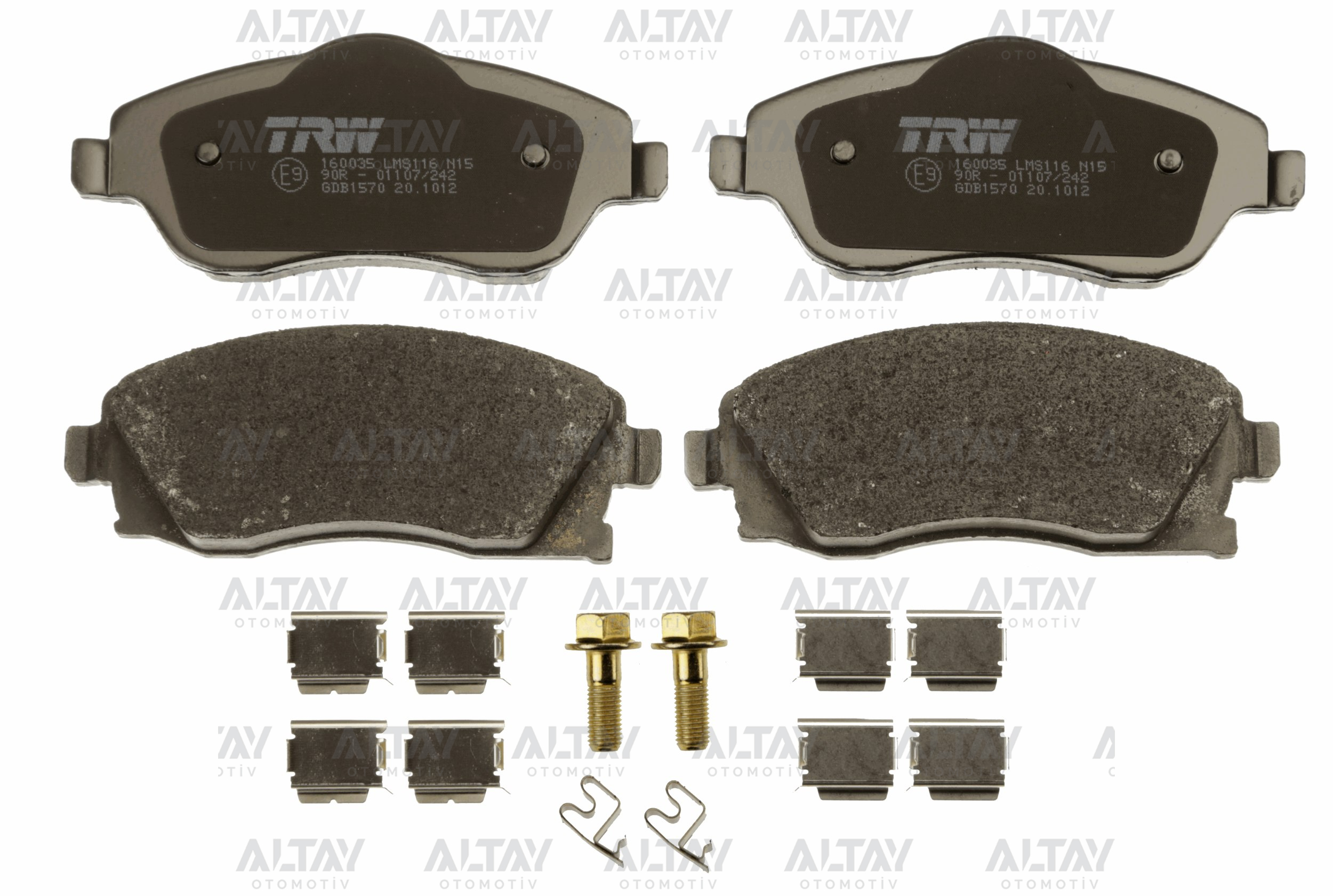 Opel Combo Ön Fren Balata C OEM 1605974