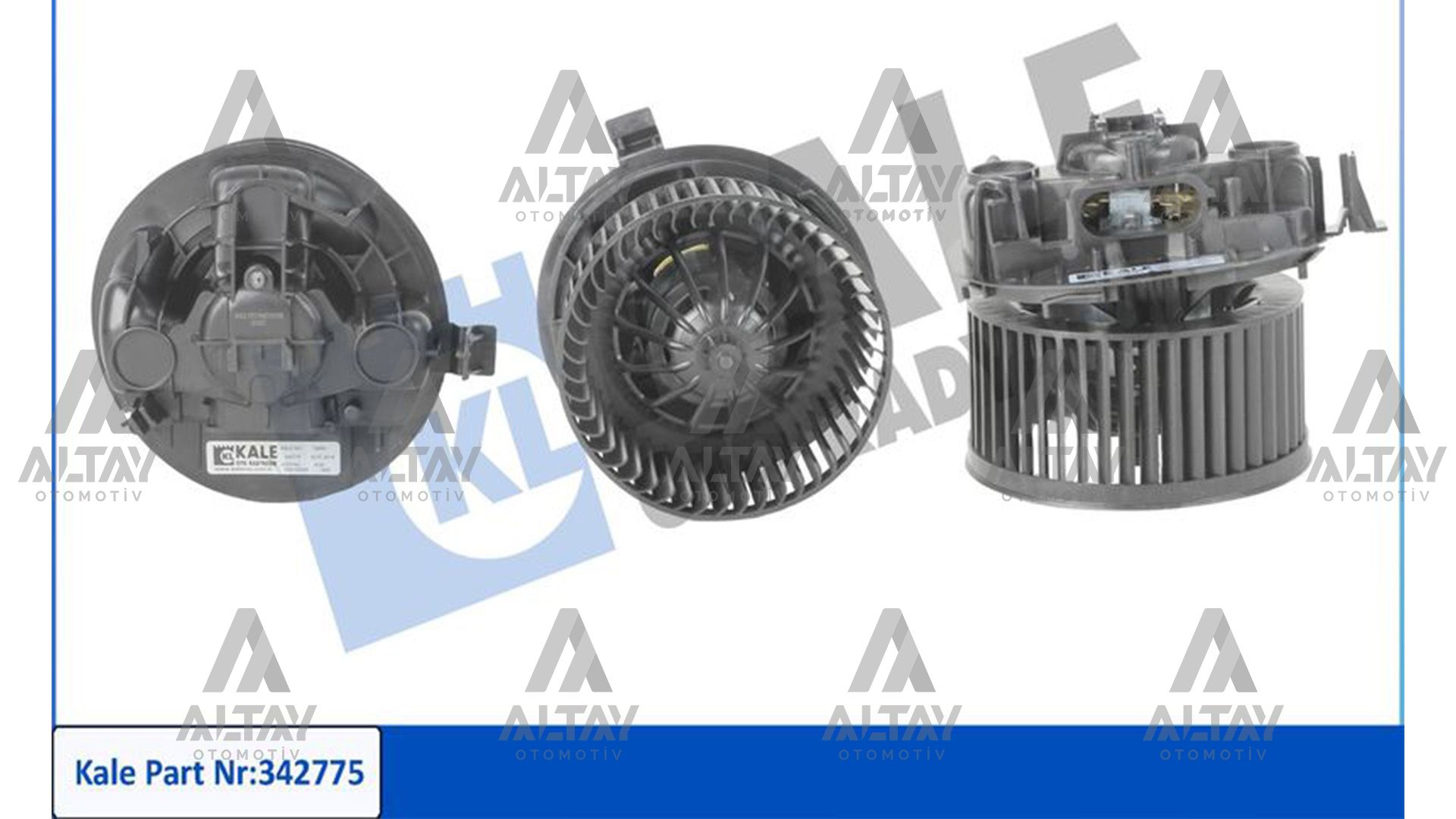 Renault Scenic Radyatör Fan ve Motoru 2002-2008 Kalorifer Megan Iı OEM 7701055135