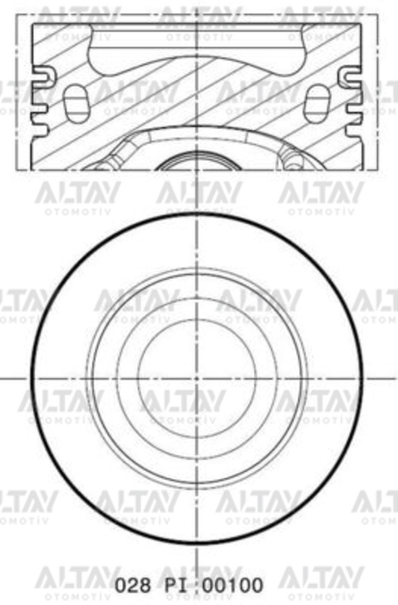 Audi A5 Piston Segman Segmanlı OEM 03L107065AD Audi A5 Piston Segman Segmanlı OEM 03L107065AD