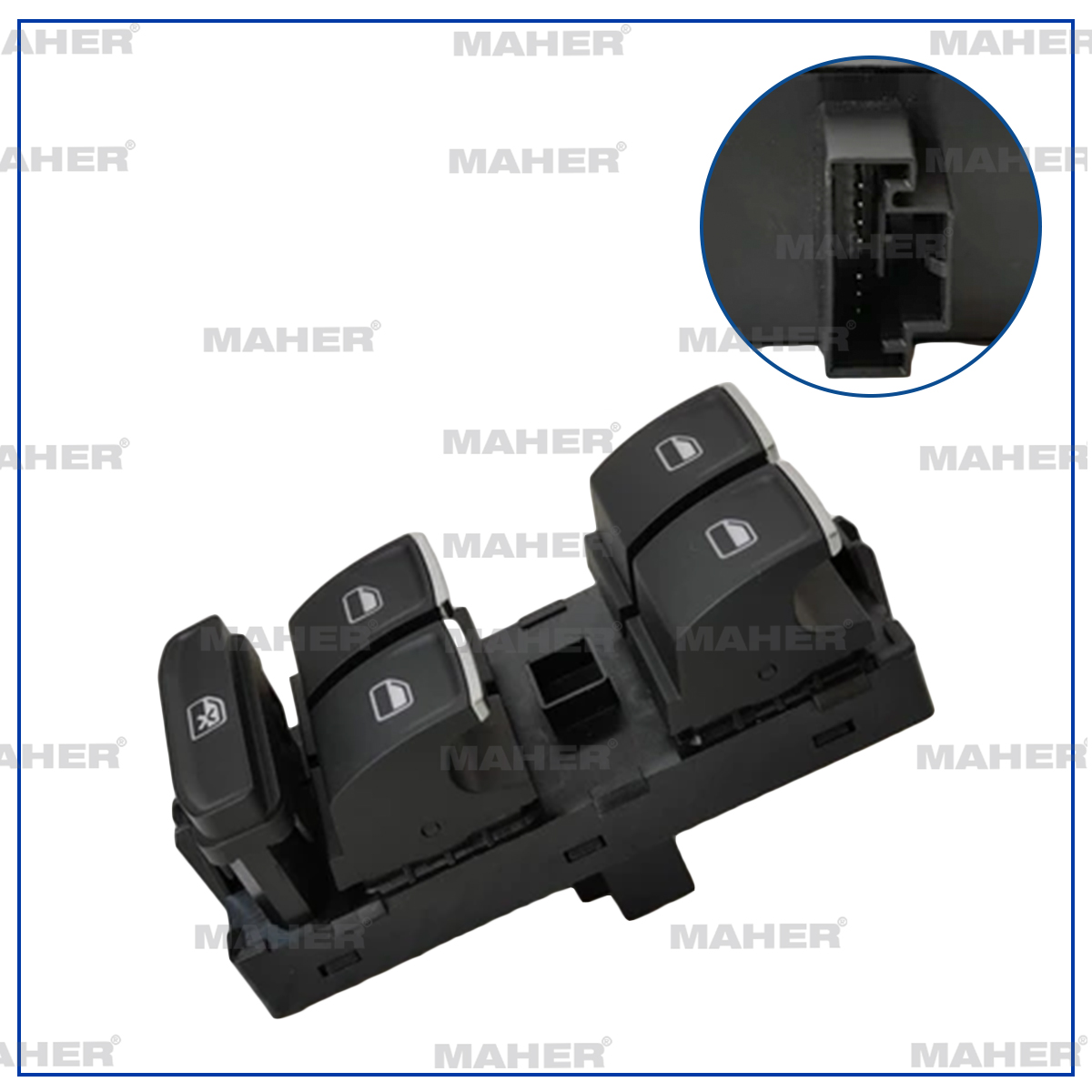 Seat Leon Düğme Cam Açma OEM 5G0959857GWZU Seat Leon Düğme Cam Açma OEM 5G0959857GWZU
