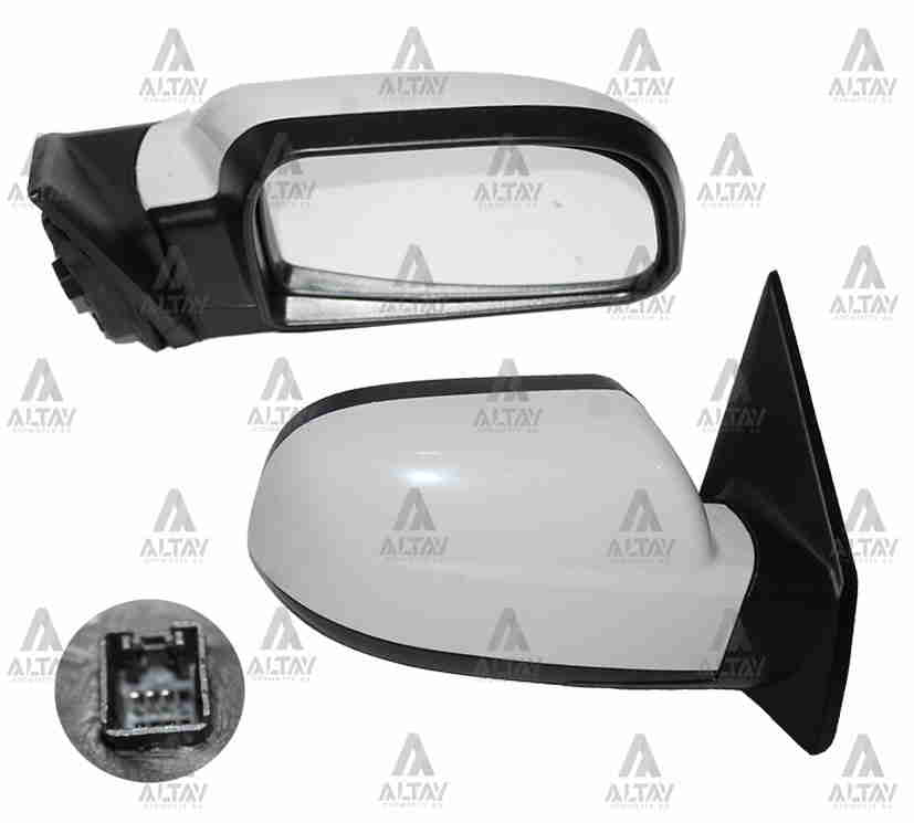 Hyundai Tucson Sağ Dış Dikiz Aynası 2004-2010 Ayna Dış Elektrikli Sağ OEM 87620-2E510 Hyundai Tucson Sağ Dış Dikiz Aynası 2004-2010 Ayna Dış Elektrikli Sağ OEM 87620-2E510