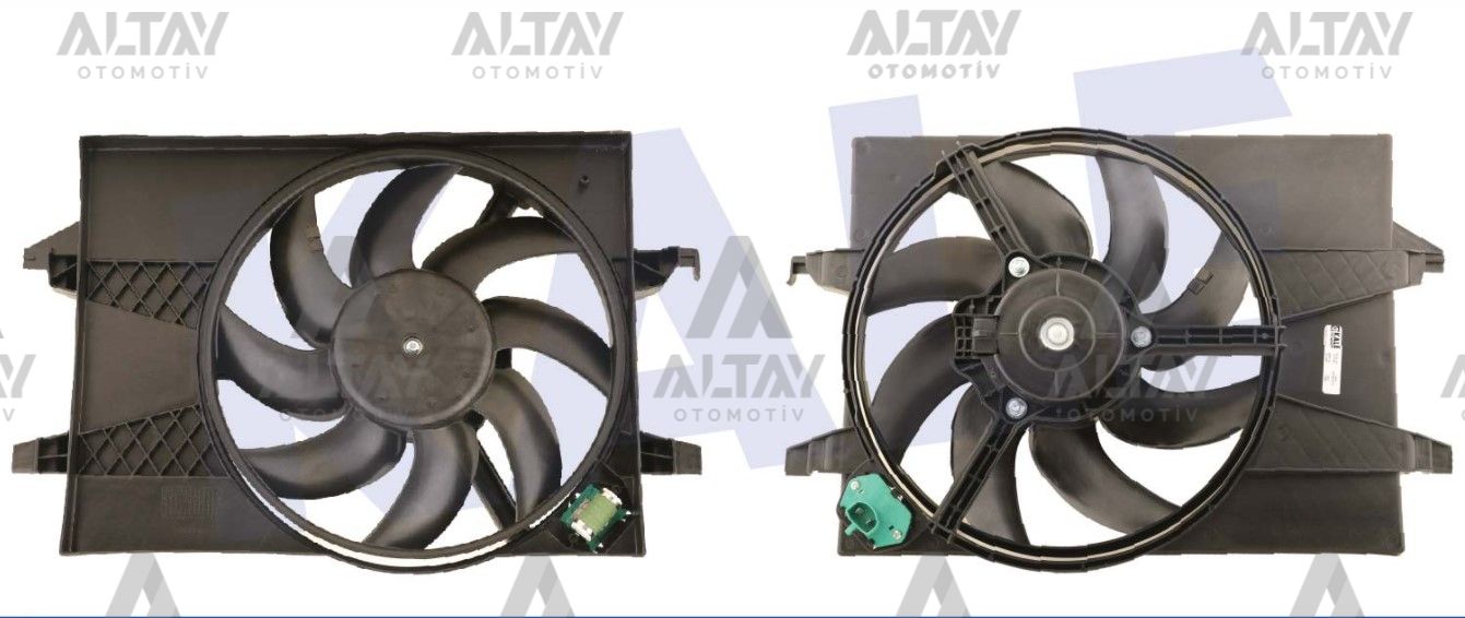 Ford Fiesta Radyatör Fan ve Motoru Fan V OEM 2S6H8C607DE Ford Fiesta Radyatör Fan ve Motoru Fan V OEM 2S6H8C607DE