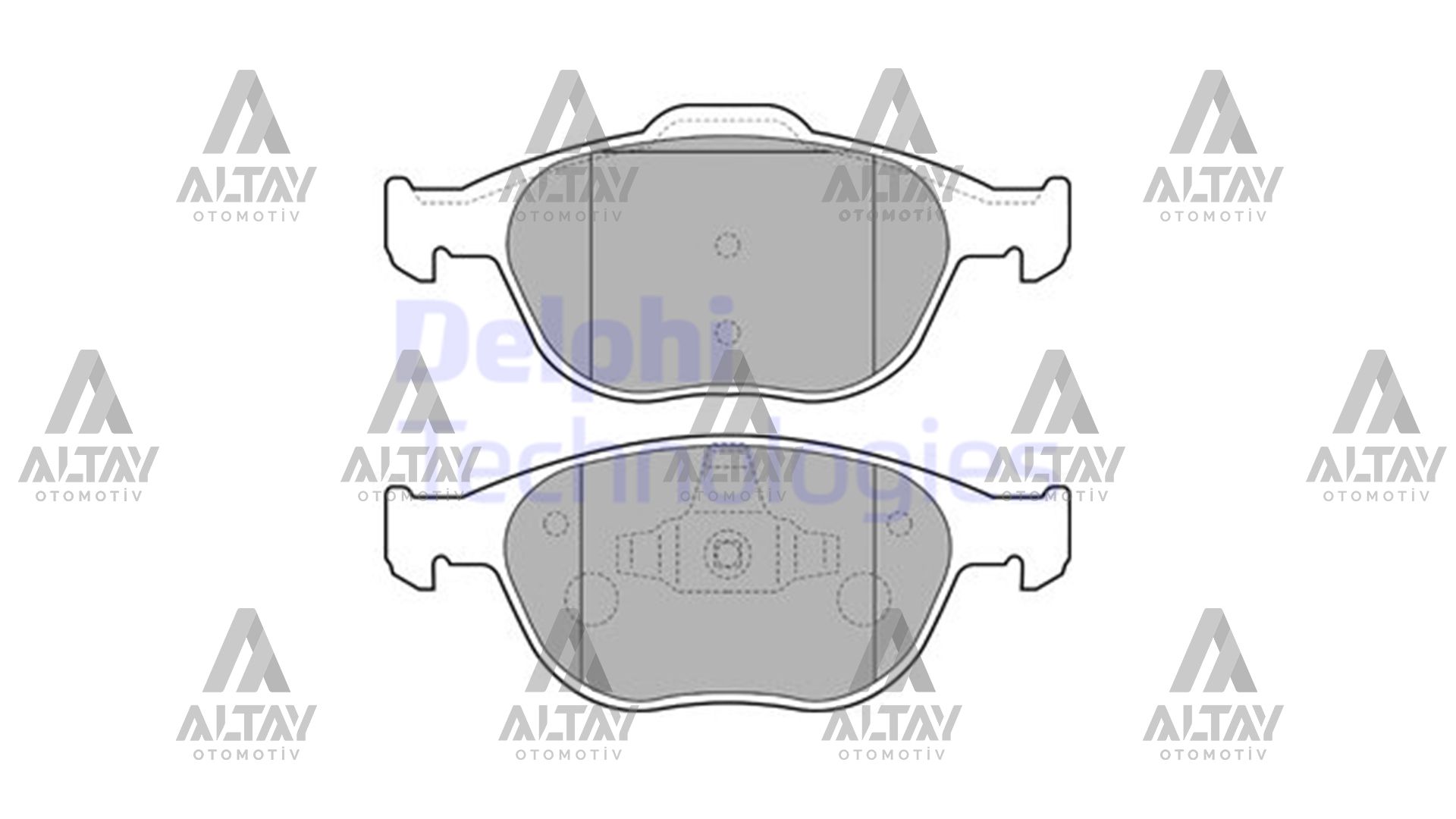 Ford Connect Ön Fren Balata OEM 1355950