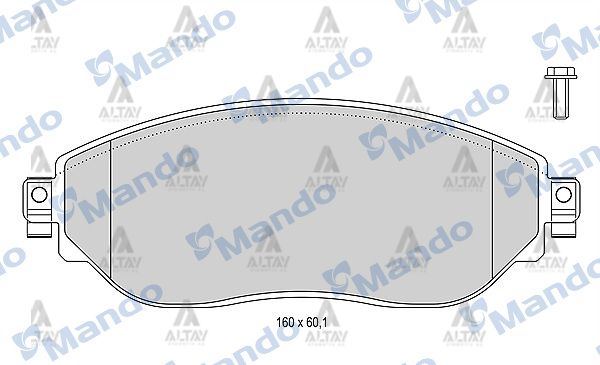 Renault Trafic Ön Fren Balata Iıı OEM 410608638R