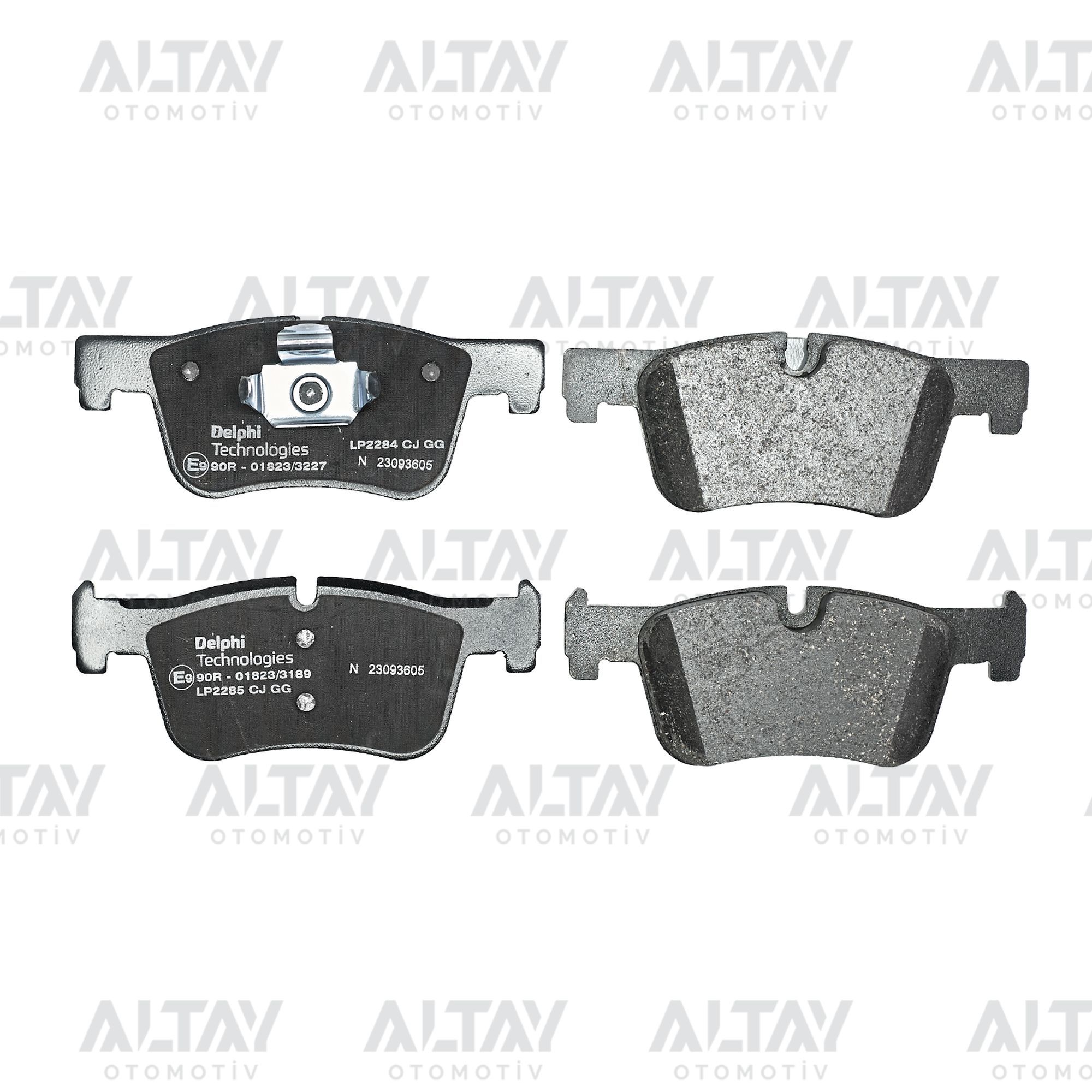 BMW F30 Ön Fren Balata Bmw Seri - - - - Ön OEM 34116850568 BMW F30 Ön Fren Balata Bmw Seri - - - - Ön OEM 34116850568
