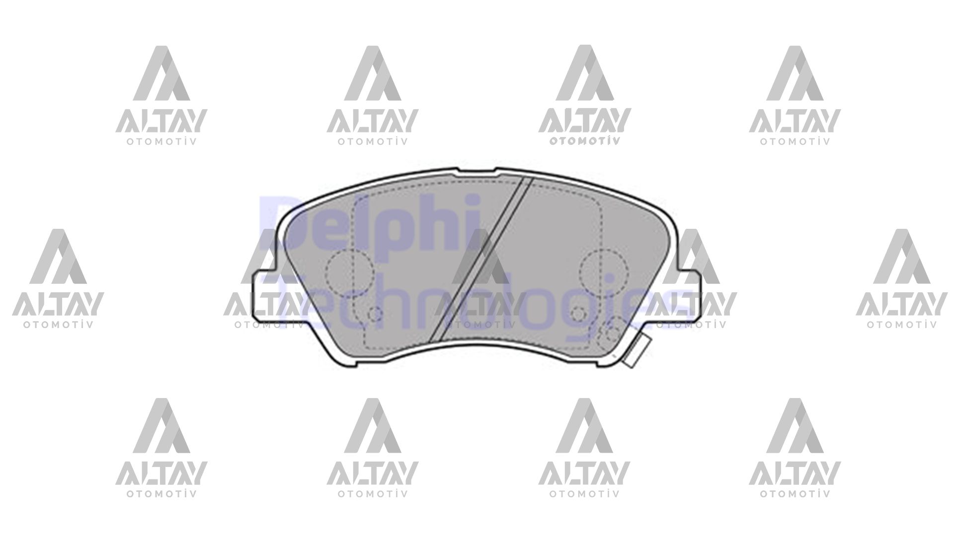 Hyundai Accent Ön Fren Balata Blue OEM 58101-1RA05 Hyundai Accent Ön Fren Balata Blue OEM 58101-1RA05