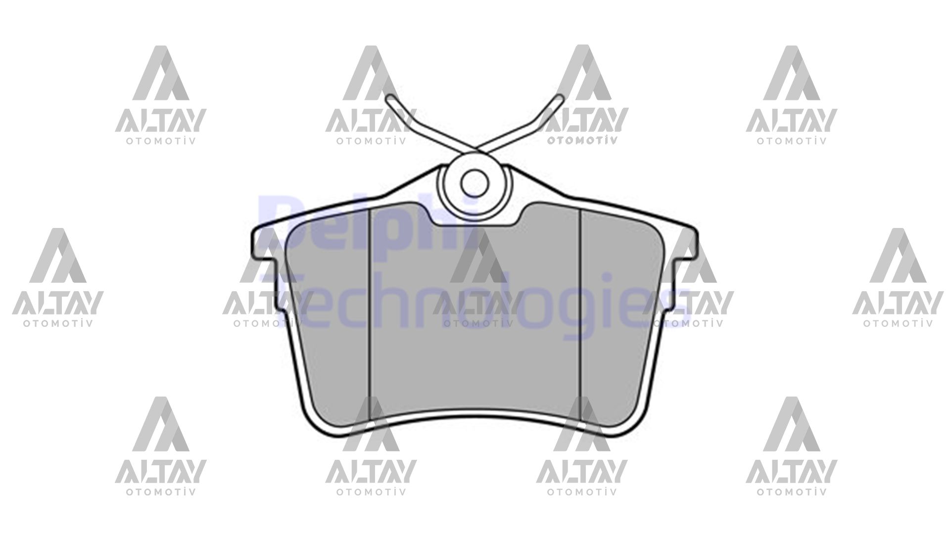 Citroen Berlingo Arka Fren Balata OEM 425429