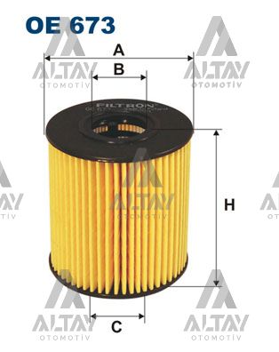 Fiat Fiorino Yag Fıltresı OEM 1109AH