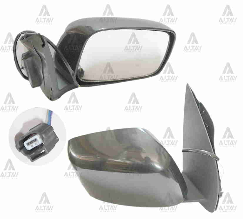 Nissan Navara Sağ Dış Dikiz Aynası Ayna Dış Pıckup Elektrikli Isıtmalı Siyah Sağ OEM 96302-EB110
