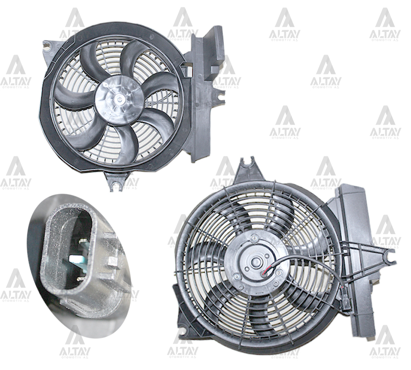 Hyundai Santa FE Radyatör Fan ve Motoru 2001-2006 Fan Klima Santafe OEM 97730-26150 Hyundai Santa FE Radyatör Fan ve Motoru 2001-2006 Fan Klima Santafe OEM 97730-26150