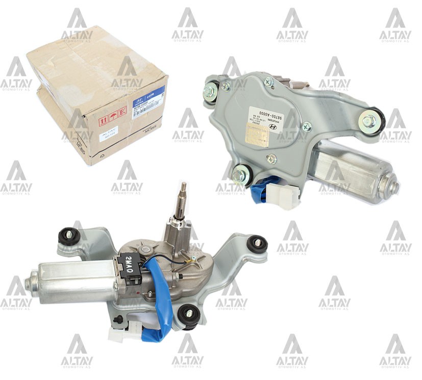 Hyundai I30 Arka Radyatör Fan ve Motoru 2012-2016 Motor Cam Silgi I OEM 98700-A5000