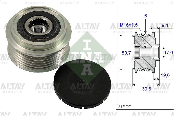 Opel Corsa V Kayış Gergi Rulmanı OEM 535006510 Opel Corsa V Kayış Gergi Rulmanı OEM 535006510