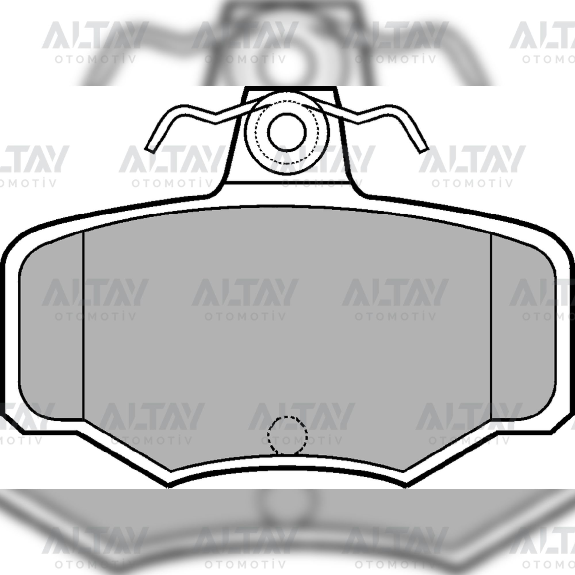 Nissan Almera Arka Fren Balata OEM 44060-3F025 Nissan Almera Arka Fren Balata OEM 44060-3F025