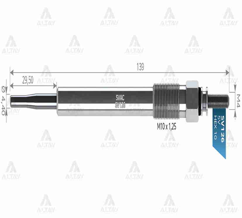 Hyundai Santa FE Kızdırma Bujisi 2009-2012 Ix OEM 36710-2F100