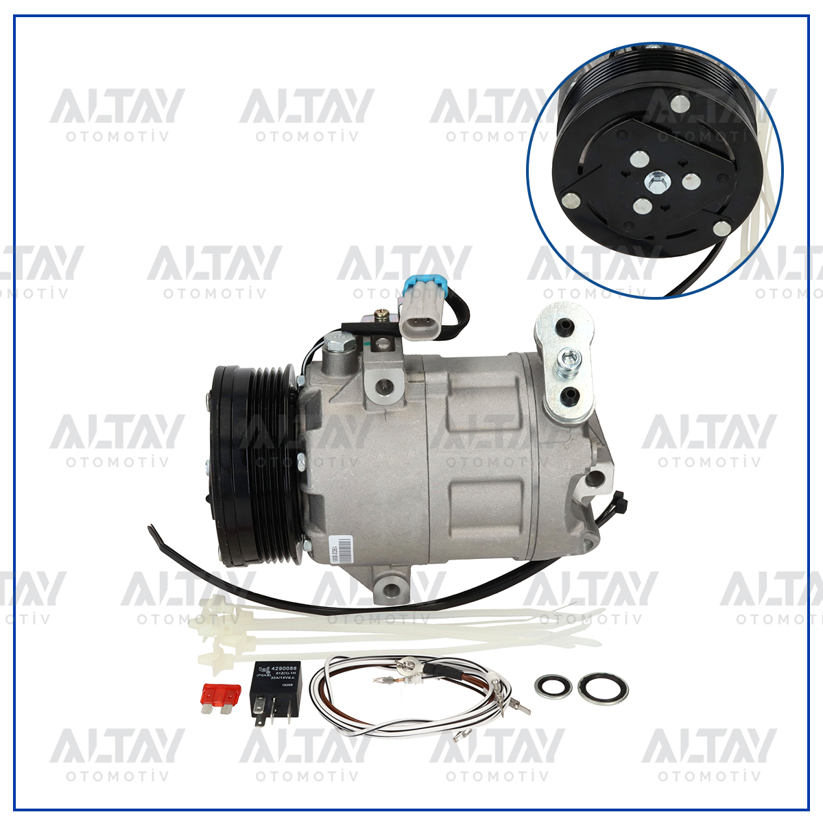 Opel Astra Klima Kompresörü G - - OEM 1854185 Opel Astra Klima Kompresörü G - - OEM 1854185