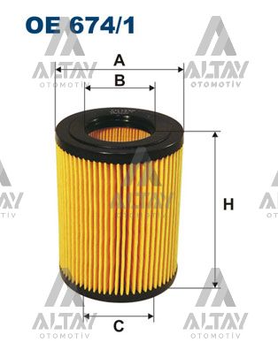 Hyundai Matrix Yağ Filtresi OEM 26320-27100 Hyundai Matrix Yağ Filtresi OEM 26320-27100