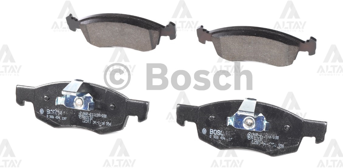Dacia Logan Ön Fren Balata OEM 6001549803 Dacia Logan Ön Fren Balata OEM 6001549803