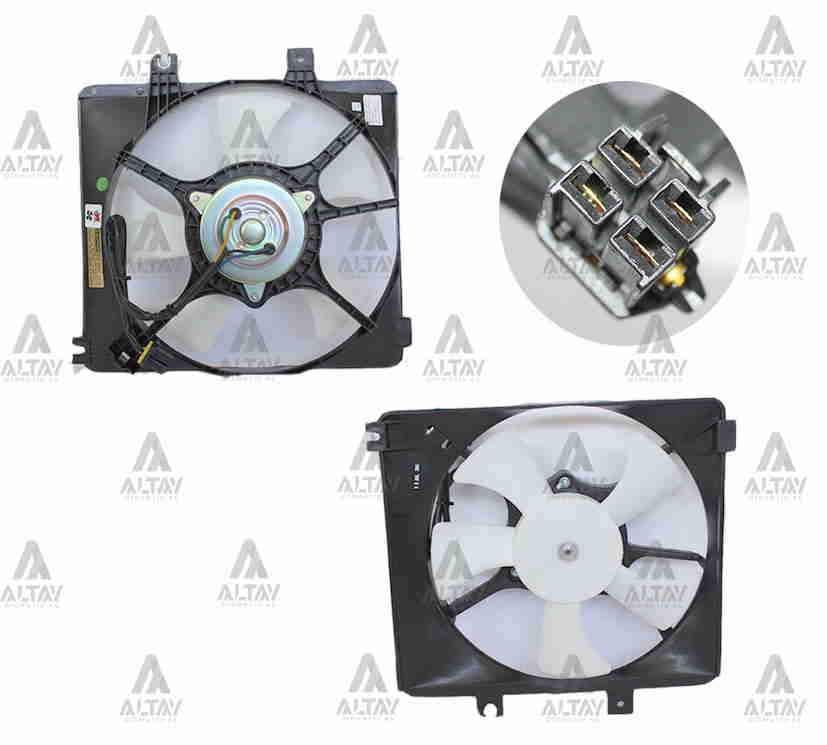 Mazda 626 Radyatör Fan ve Motoru 1992-1997 Mazda 626 Radyatör Fan ve Motoru 1992-1997