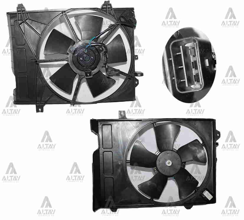 Hyundai Getz Radyatör Fan ve Motoru 2003-2006 Fan OEM 25380-1C050