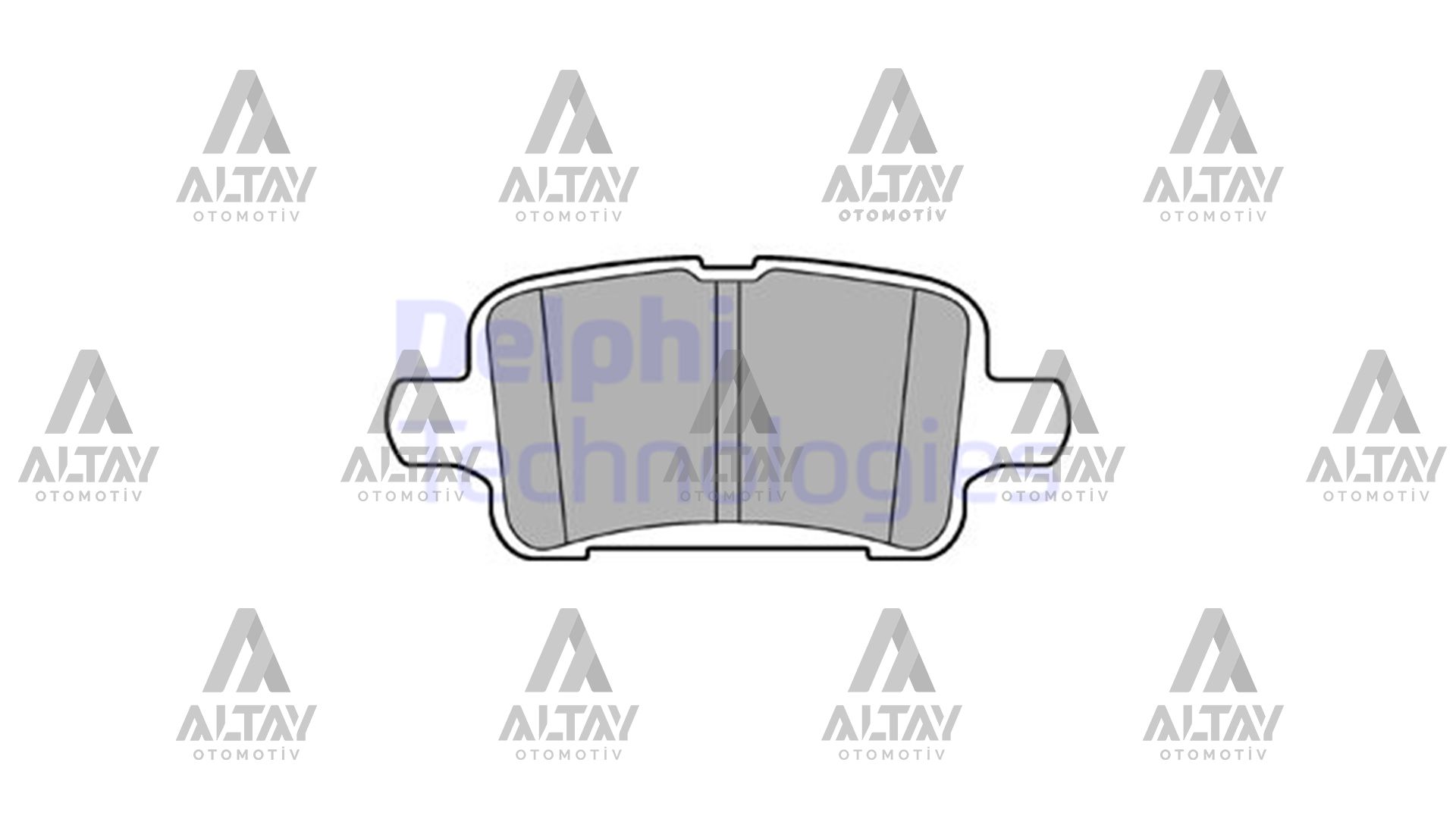 Opel Insignia Arka Fren Balata K OEM 39021615