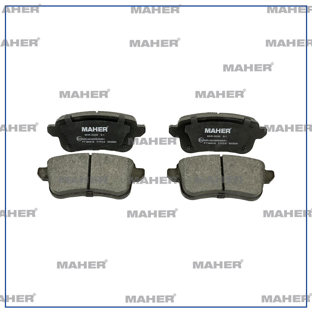 Renault Scenic Arka Fren Balata Iv OEM 440608061R Renault Scenic Arka Fren Balata Iv OEM 440608061R