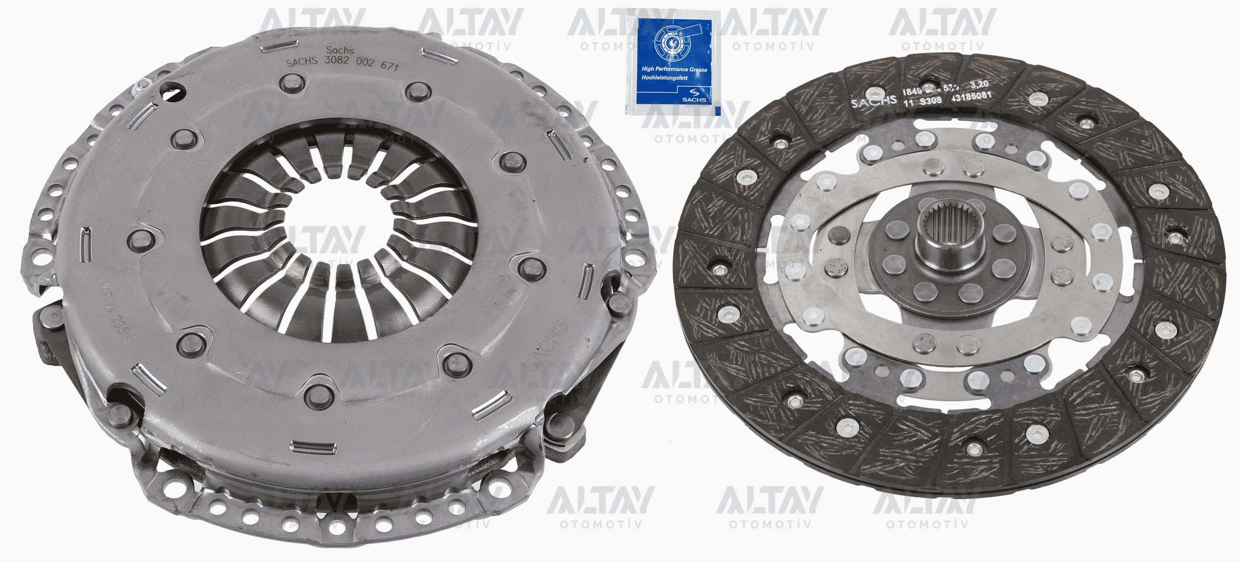 Peugeot 3008 Debriyaj Seti OEM 2052Z1