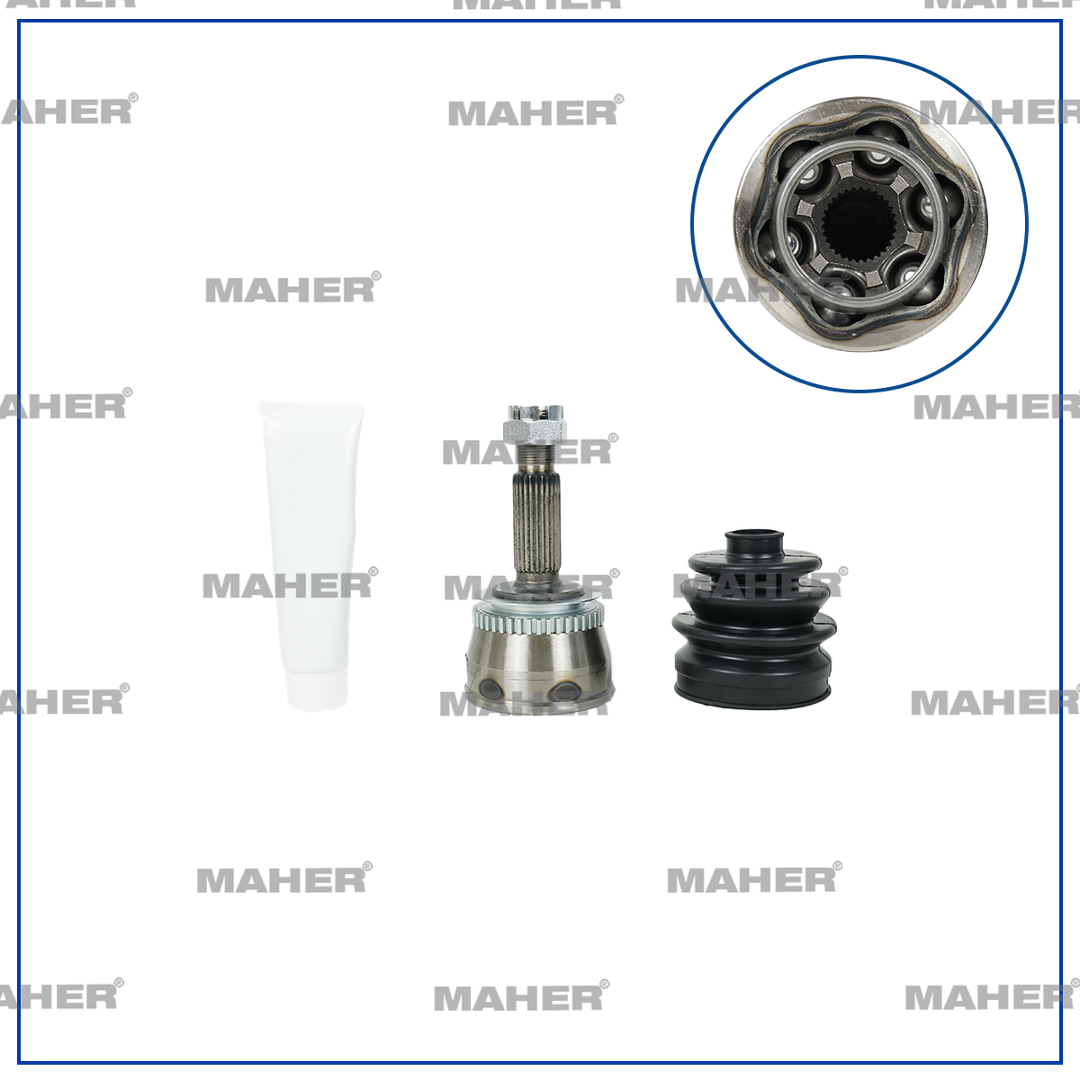 Hyundai Matrix Dış Aks Kafası Dış Benzinli Abslı Diş 25x30x50x156 OEM 49500-17000