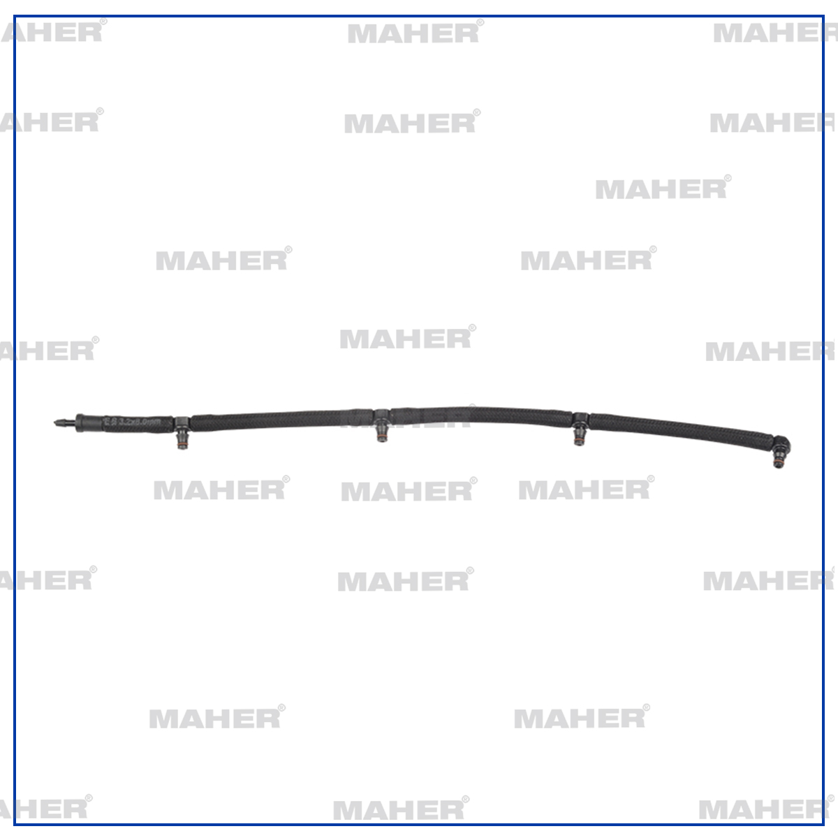 Ford Ranger Radyatör Hortumu 2006- Hortum Enjektör Geri Dönüş OEM 6M349288DA