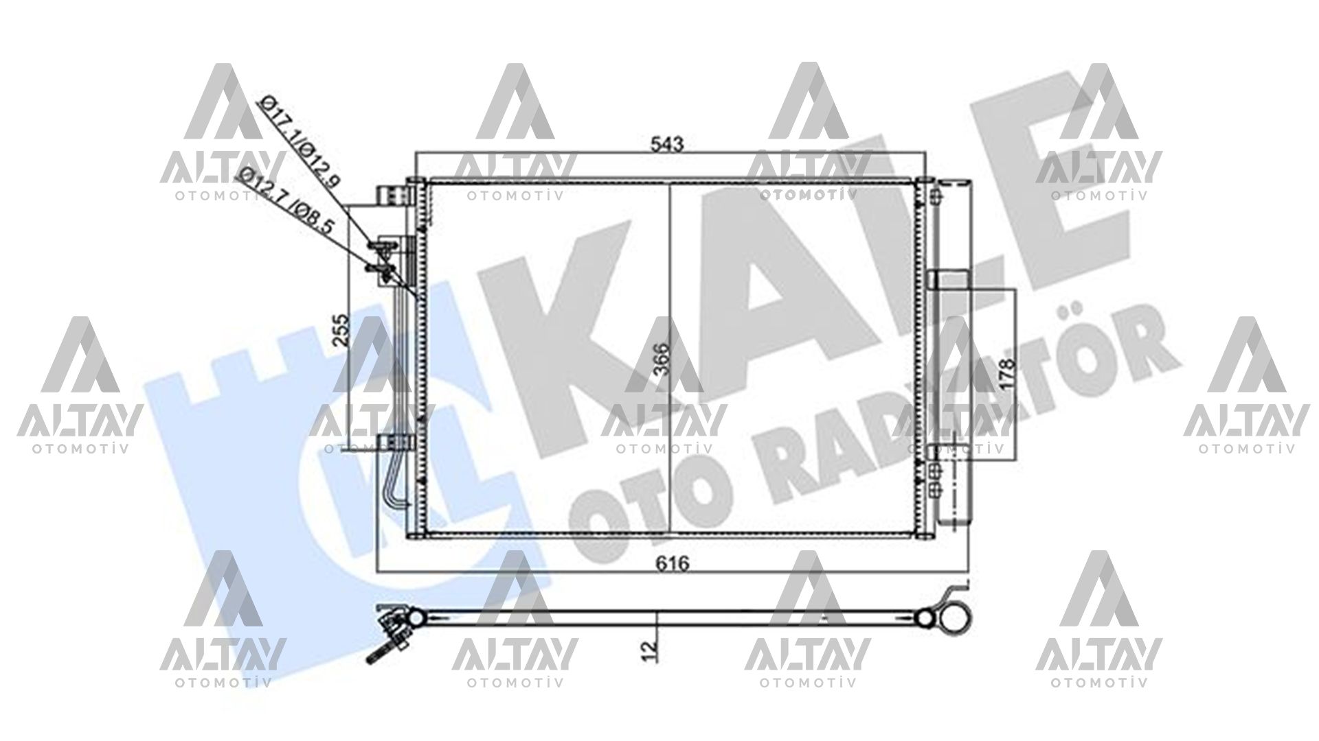 Hyundai I20 Klima Radyatörü 2012-2015 Radyatör I Benzinli Mm OEM 97606-0U000 Hyundai I20 Klima Radyatörü 2012-2015 Radyatör I Benzinli Mm OEM 97606-0U000