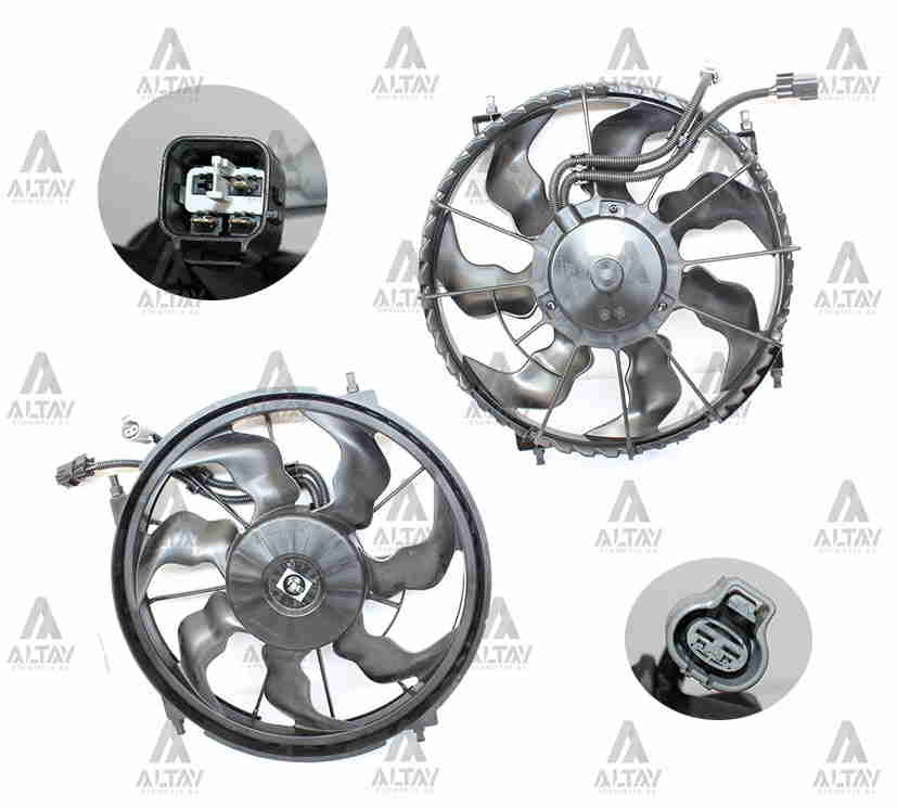 Hyundai I20 Radyatör Fan ve Motoru 2009-2012 Fan I Dizel OEM 25380-1J200