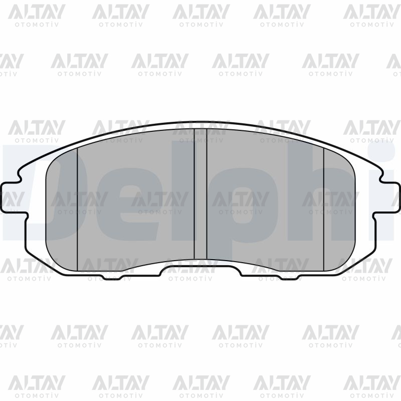 Suzuki SX4 Ön Fren Balata OEM 410601605R Suzuki SX4 Ön Fren Balata OEM 410601605R