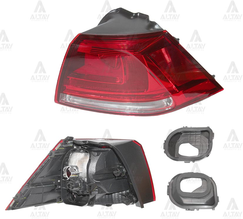 Volkswagen Golf Sağ Dış Aydınlatma 2013-2017 Stop Lambası Golf7 Dıs Sag OEM 5G0945096M