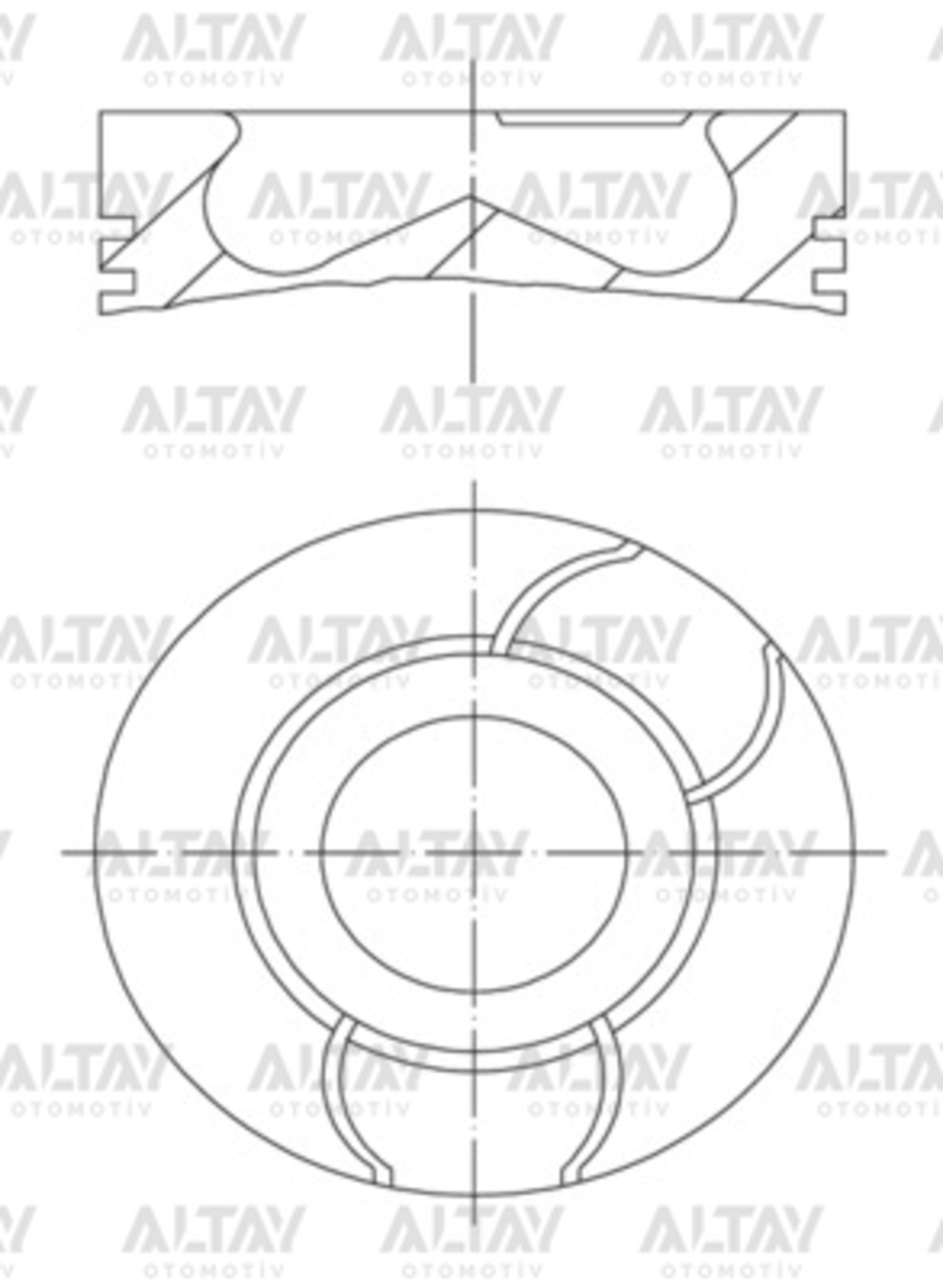 Peugeot Bipper Piston Segman Segmanlı OEM 0628V2