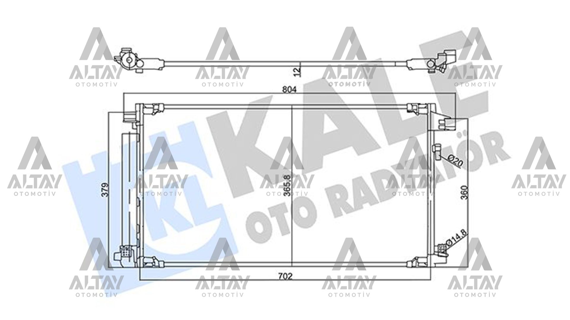 Toyota C-HR Klima Radyatörü 2016- Radyatör Chr OEM 88460-F4040 Toyota C-HR Klima Radyatörü 2016- Radyatör Chr OEM 88460-F4040