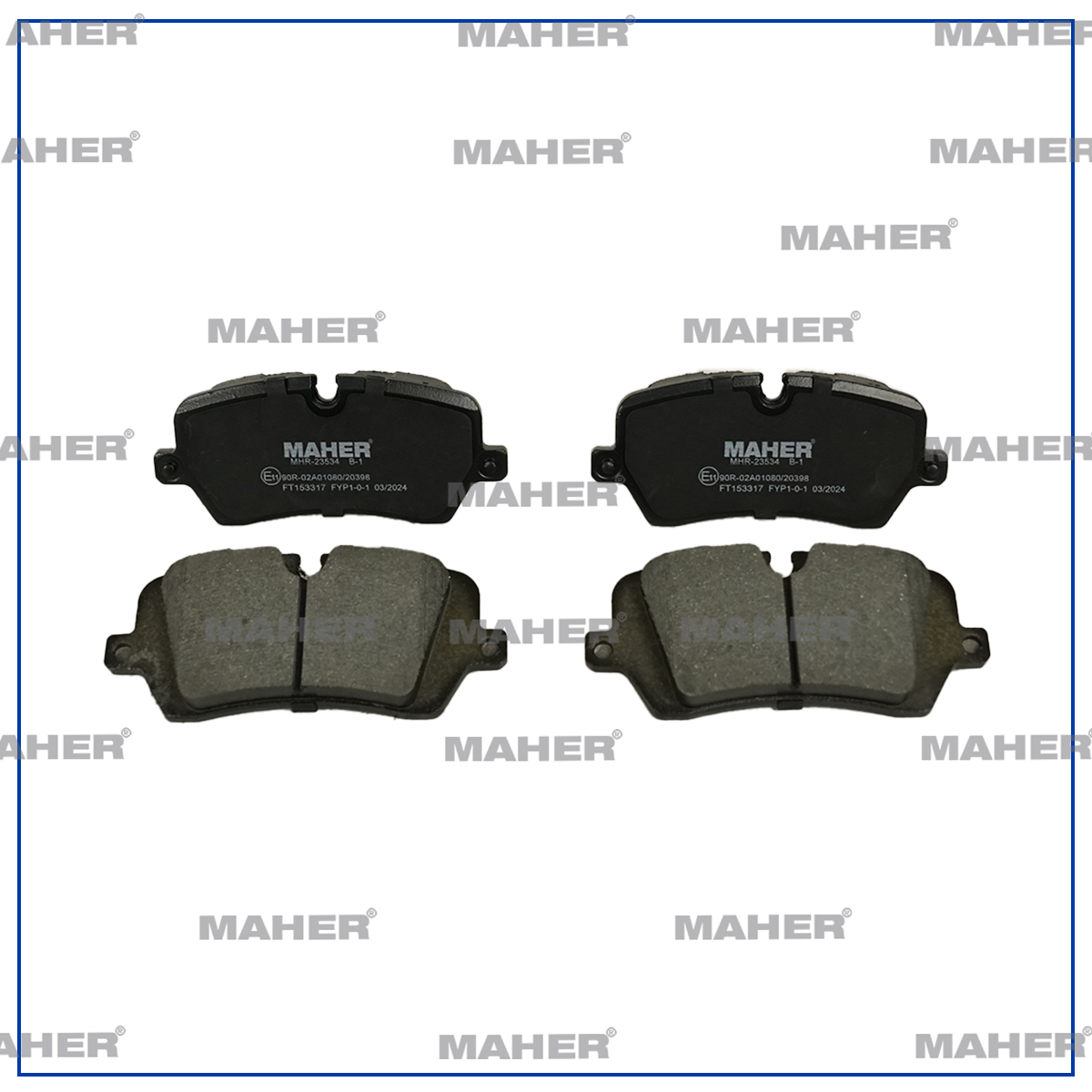 Land Rover Range Arka Fren Balata Iv OEM LR036574 Land Rover Range Arka Fren Balata Iv OEM LR036574