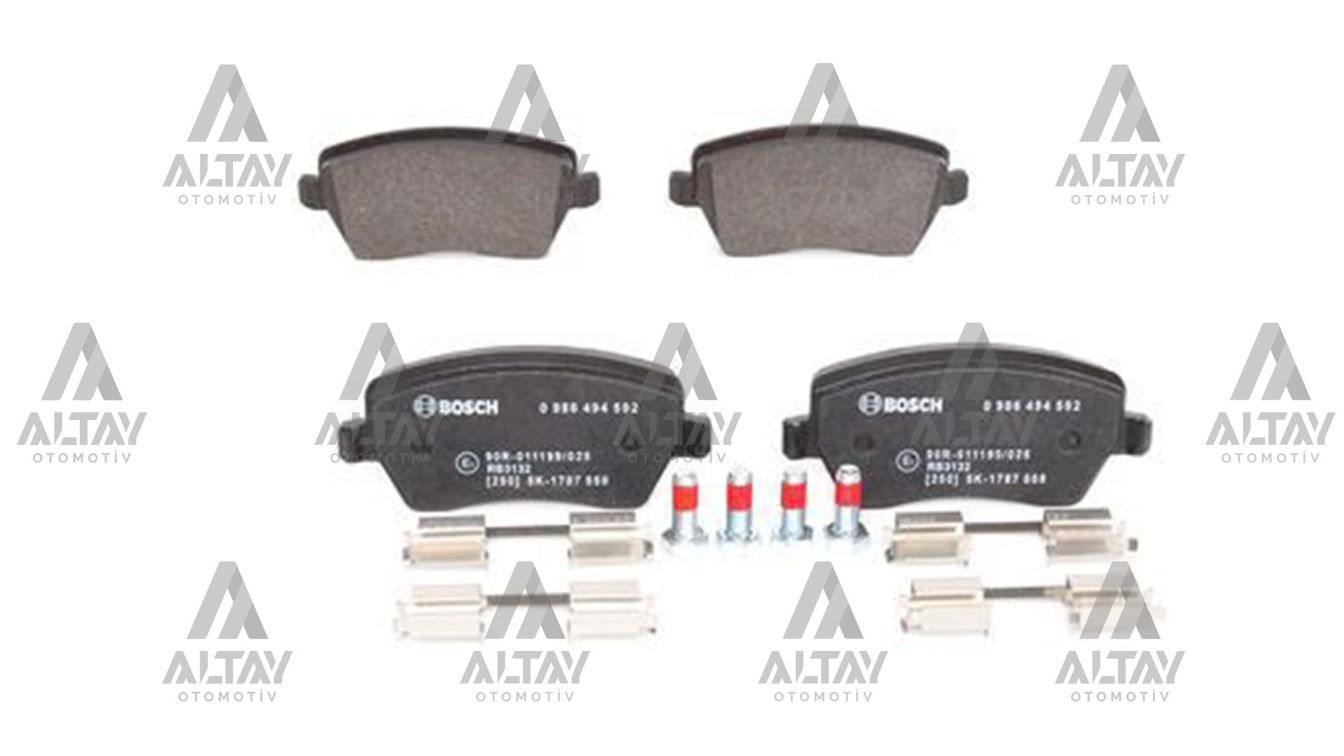 Renault Duster Ön Fren Balata Iıı OEM 410604076R