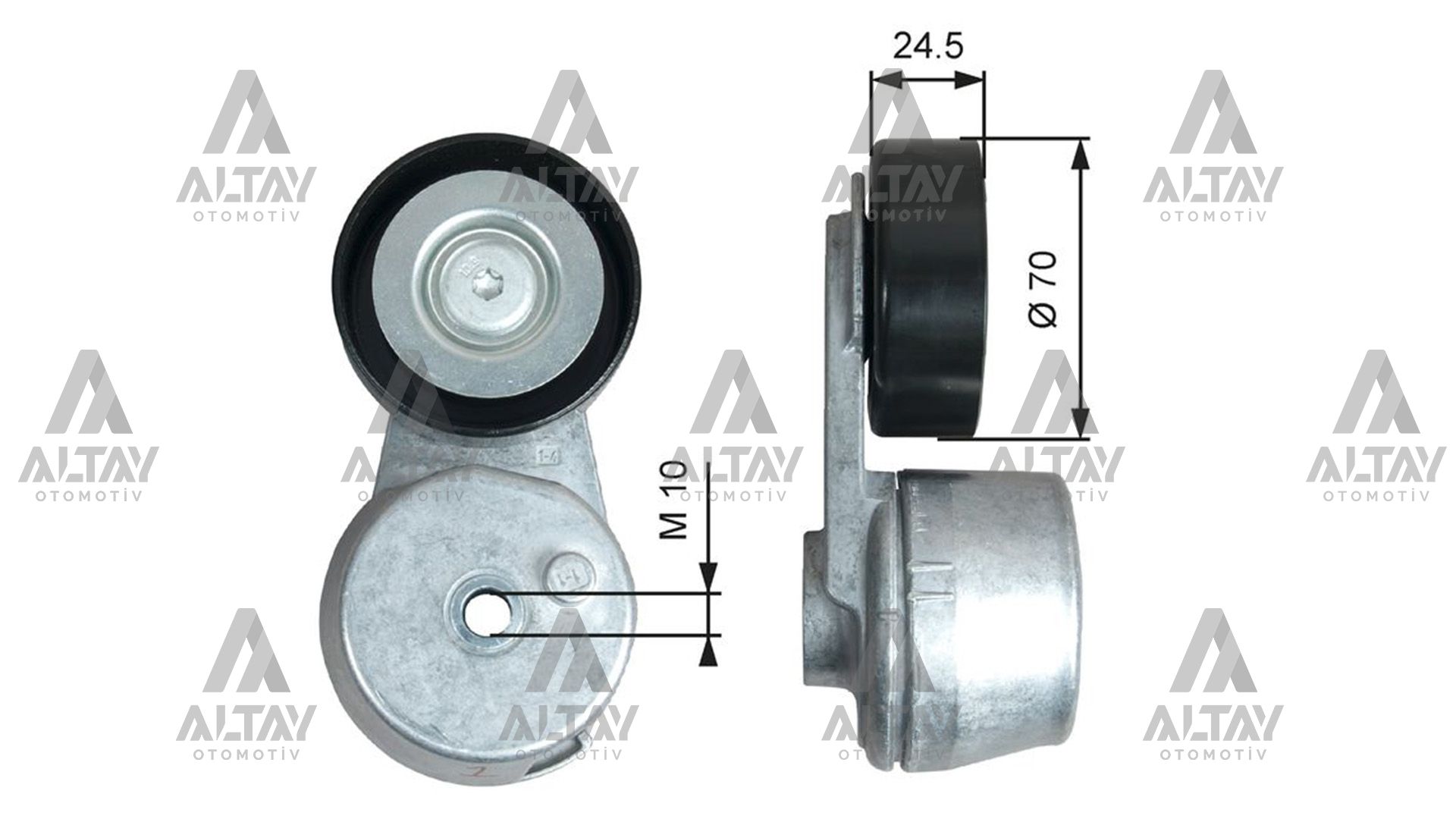 Opel Corsa V Kayış Gergi Rulmanı OEM 12638689